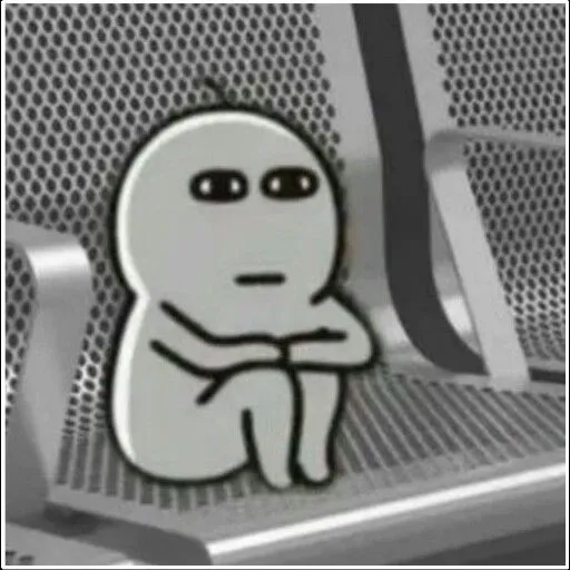 Ảnh troll người giấu nỗi buồn trong nụ cười.