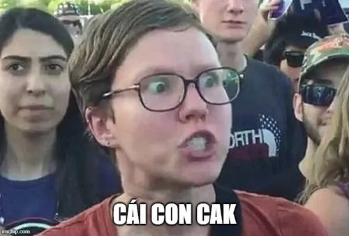 Meme cái con cak là ví dụ hoàn hảo cho phủ nhận hài.