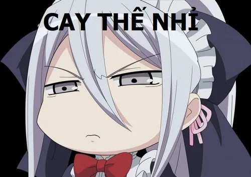 Meme vui biểu cảm khó chịu nhưng vẫn cố cười