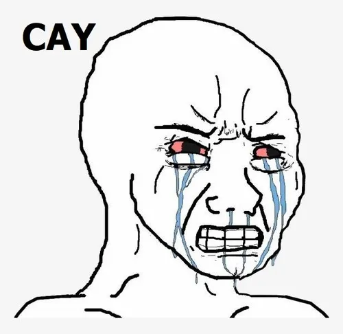 Meme troll ánh mắt cay cú nhìn người chiến thắng