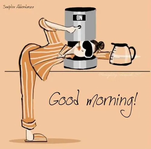 Ảnh chế vui tươi thể hiện khởi đầu ngày lạc quan