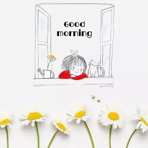 Meme chào bình minh thể hiện tinh thần tươi sáng