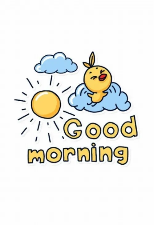 Hình chế buổi sáng thể hiện khởi đầu đầy hứng khởi