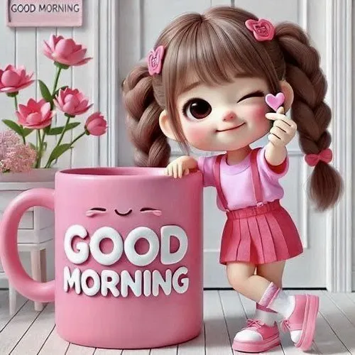 Hình chế chào buổi sáng khiến ai cũng muốn dậy sớm