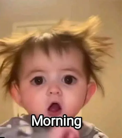 Hình chế cà phê sáng siêu relatable