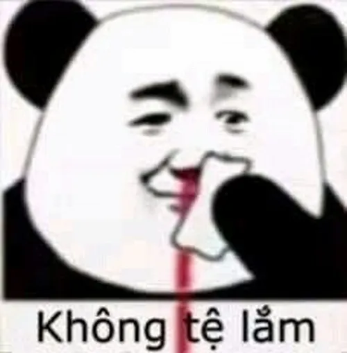 Ảnh troll phun máu mũi tượng trưng cho ham muốn thẩm mỹ.