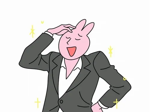 Hình troll thỏ hồng cầm gối ôm, mắt rưng rưng xúc động