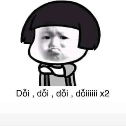 Mặt dỗi meme: biểu cảm không cần caption