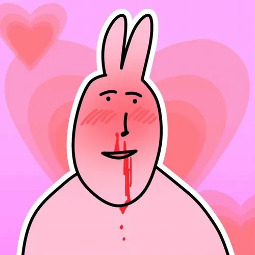 Meme chế thỏ hồng nhướng mày kiểu “có gì đâu mà ồn ào”