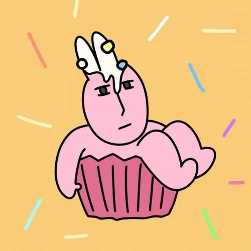 Meme chế thỏ hồng đang cuộn tròn ngủ gật, caption “kệ đời đi”