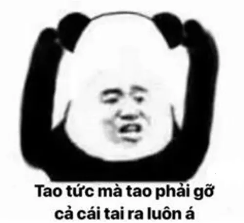 Meme hài bình luận viên đọc lời chửi mà vẫn cười