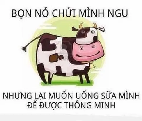 Ảnh troll chửi bạn bè như đoạn hội thoại kinh điển