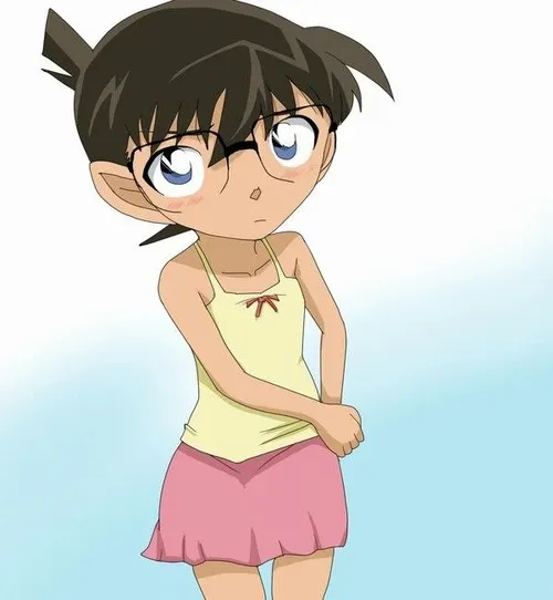 Hình chế meme vui Conan gật gù khi nghe lời khen