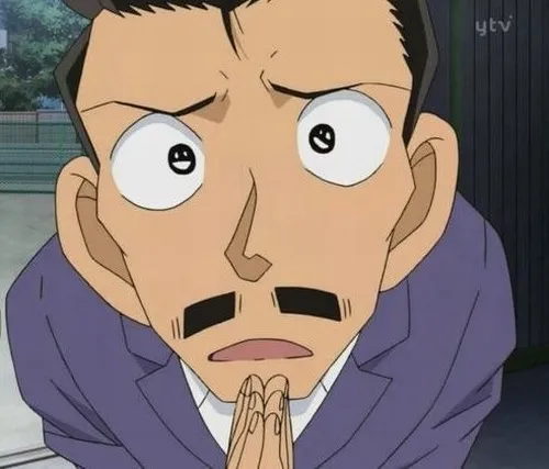 Ảnh troll Conan lườm nhẹ ai đó vì câu nói vô lý