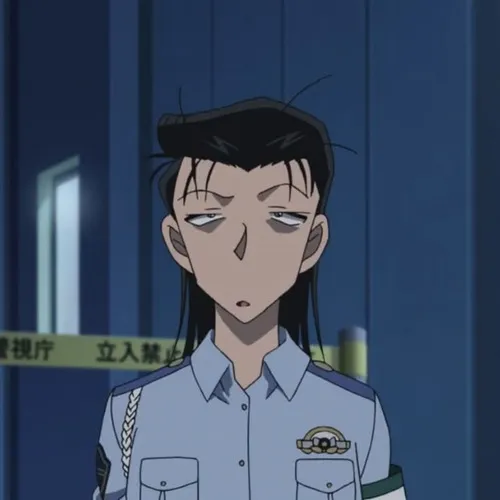 Ảnh chế Conan nhíu mày nhìn bản đồ thành phố Tokyo