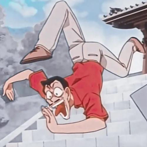 Hình chế meme vui Conan gãi đầu ngại ngùng vì Ran