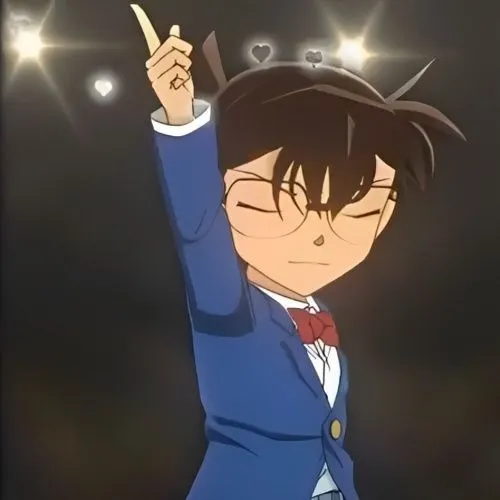 Ảnh meme Conan chỉ tay về hung thủ