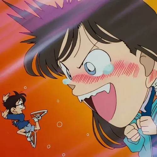 Ảnh vui Conan hắt hơi vì đứng ngoài trời quá lâu