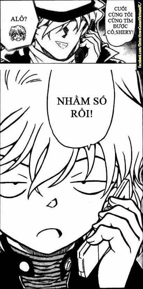 Ảnh vui Conan giơ tay phản đối khi thấy điều vô lý