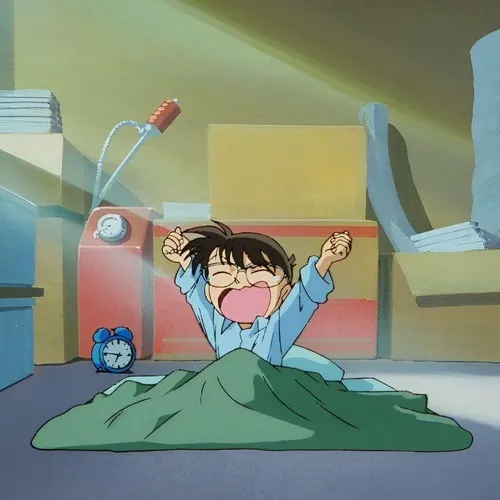 Hình troll Conan thả nụ cười tinh nghịch giữa vụ án căng thẳng