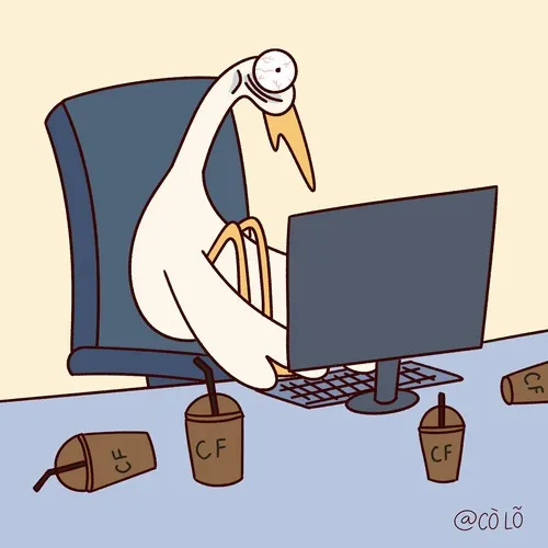 Ảnh vui deadline dí mà vẫn chill nghe nhạc