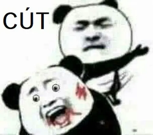 Khoảnh khắc out hộ ai đó, gương mặt lạnh tanh.