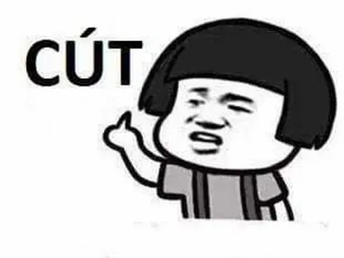 Hình chế meme vui ngắn gọn, biểu cảm dứt khoát khiến ai cũng thích.
