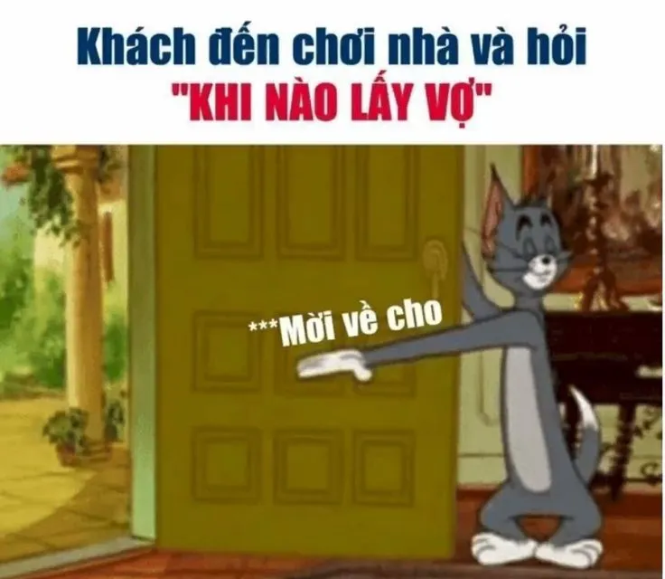 Meme hài mode thẳng thắn, biểu đạt cảm xúc dồn nén.
