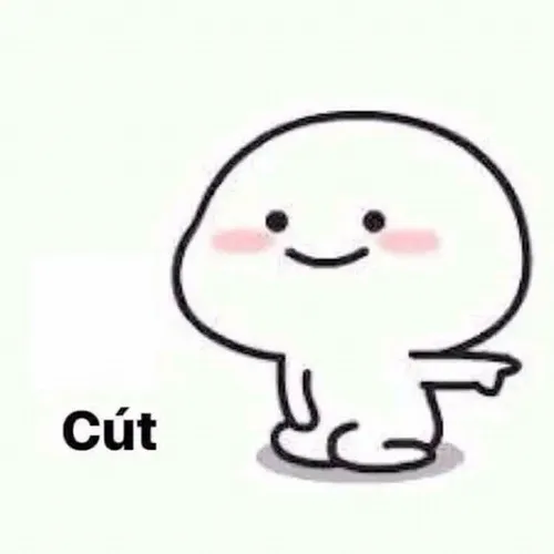 Ảnh chế cút đi chỗ khác, nét mặt lạnh lùng mà thâm thúy.