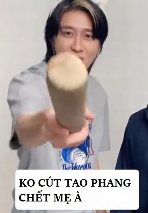 Hình troll cút đi luôn, phản ứng khi hết kiên nhẫn.