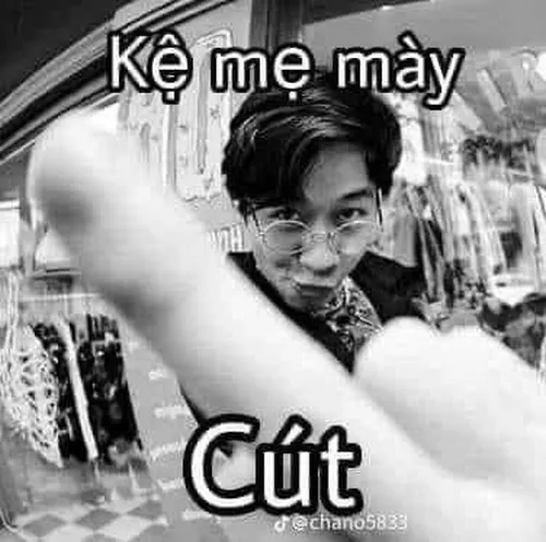 Ảnh vui mệnh lệnh ngắn, khi không muốn đôi co thêm.