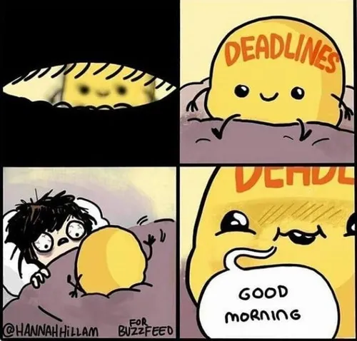 Ảnh troll bàn làm việc ngổn ngang giấy tờ