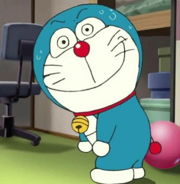 Meme Doraemon troll Nobita giữa lớp học của thầy Dekisugi
