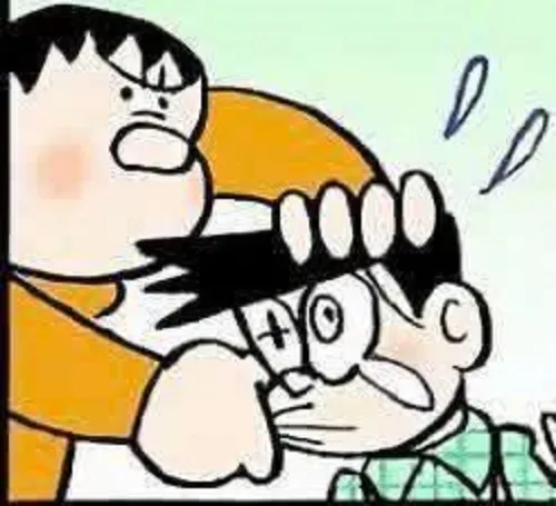 Ảnh vui Doraemon ngồi cùng bạn bè nhìn hoàng hôn, mỉm cười nhẹ