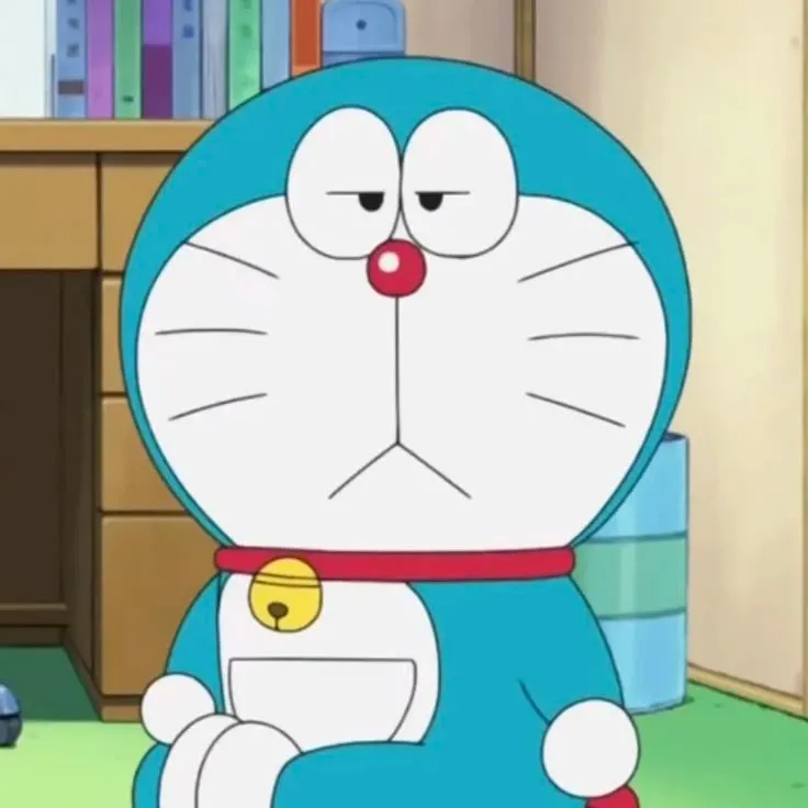 Ảnh vui Doraemon nhìn Chaien đang gào hát trong lớp đầy mệt mỏi