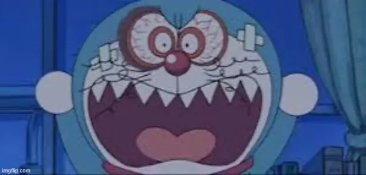 Ảnh hài Doraemon gãi đầu bối rối vì bị hỏi câu khó