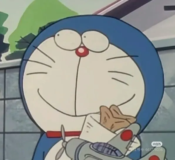 Ảnh chế Doraemon giả vờ ngủ để tránh trả lời câu hỏi của Nobita