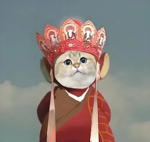 Meme Đường Tăng ngơ ngác kiểu cá lạc