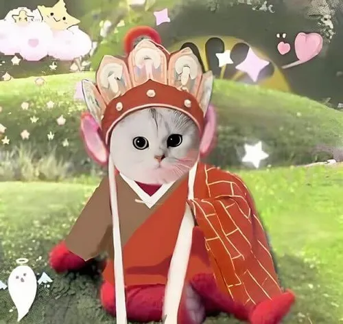 Hình troll sư phụ bị yêu quái bắt vẫn bình thản niệm kinh