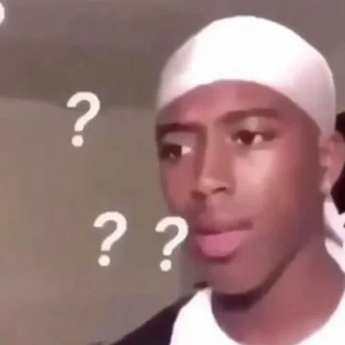 Meme chế khuôn mặt méo xệch đang cố hiểu chuyện gì đang xảy ra