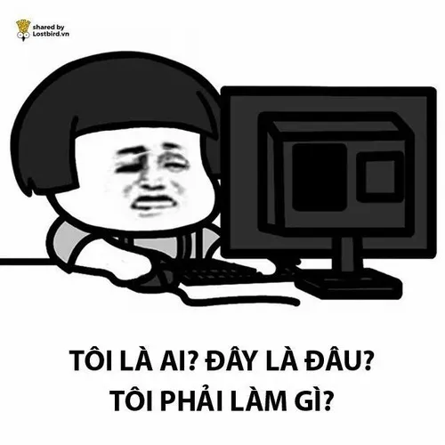 Hình chế dân thiết kế cạn pin giữa buổi chạy deadline.