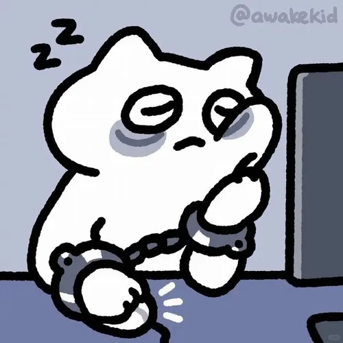 Khoảnh khắc mất ngủ mặt phờ phạc đáng thương