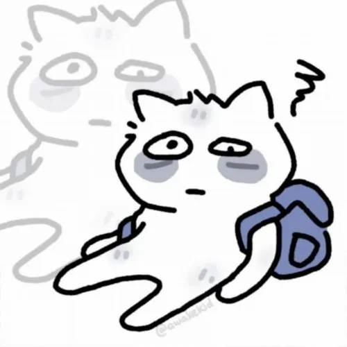 Ảnh hài uể oải ngồi nhìn vào hư không