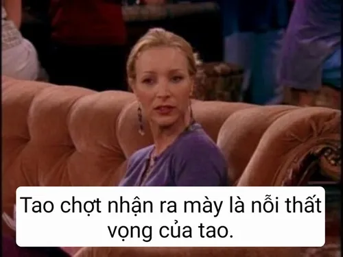 Meme chế nỗi đau khi kỳ vọng quá lớn rồi vỡ mộng.