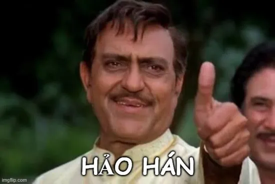 Hình chế anh hùng pha chút hài hước cổ trang