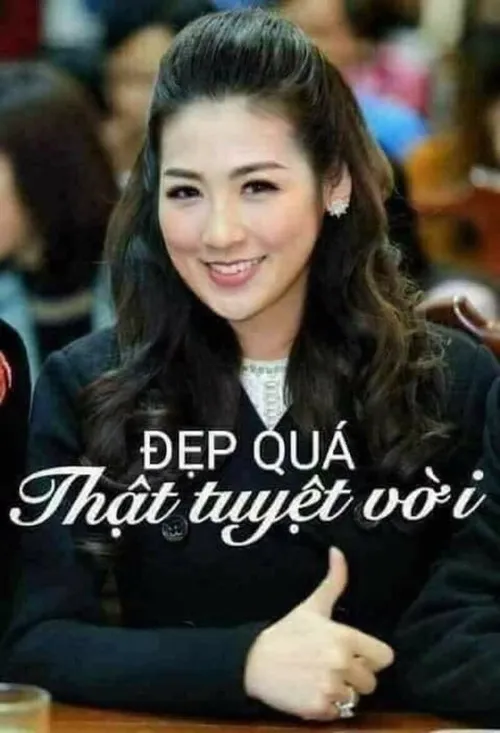 Meme hài khen xinh khiến ai xem cũng phải bật cười vui.