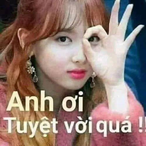 Meme vui khen người yêu cute phát mê
