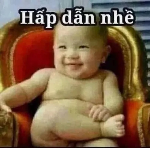 Ảnh troll vui thể hiện niềm vui khi được khen.