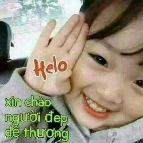 Ảnh hài biểu cảm khen nhưng ngại ngùng đầy đáng yêu.