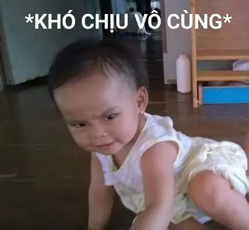 Meme khó chịu: khi khuôn mặt thay lời nói mệt mỏi của bạn